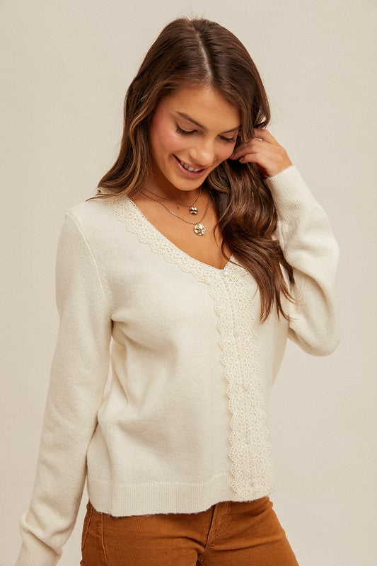 Ophelia Lace Sweater