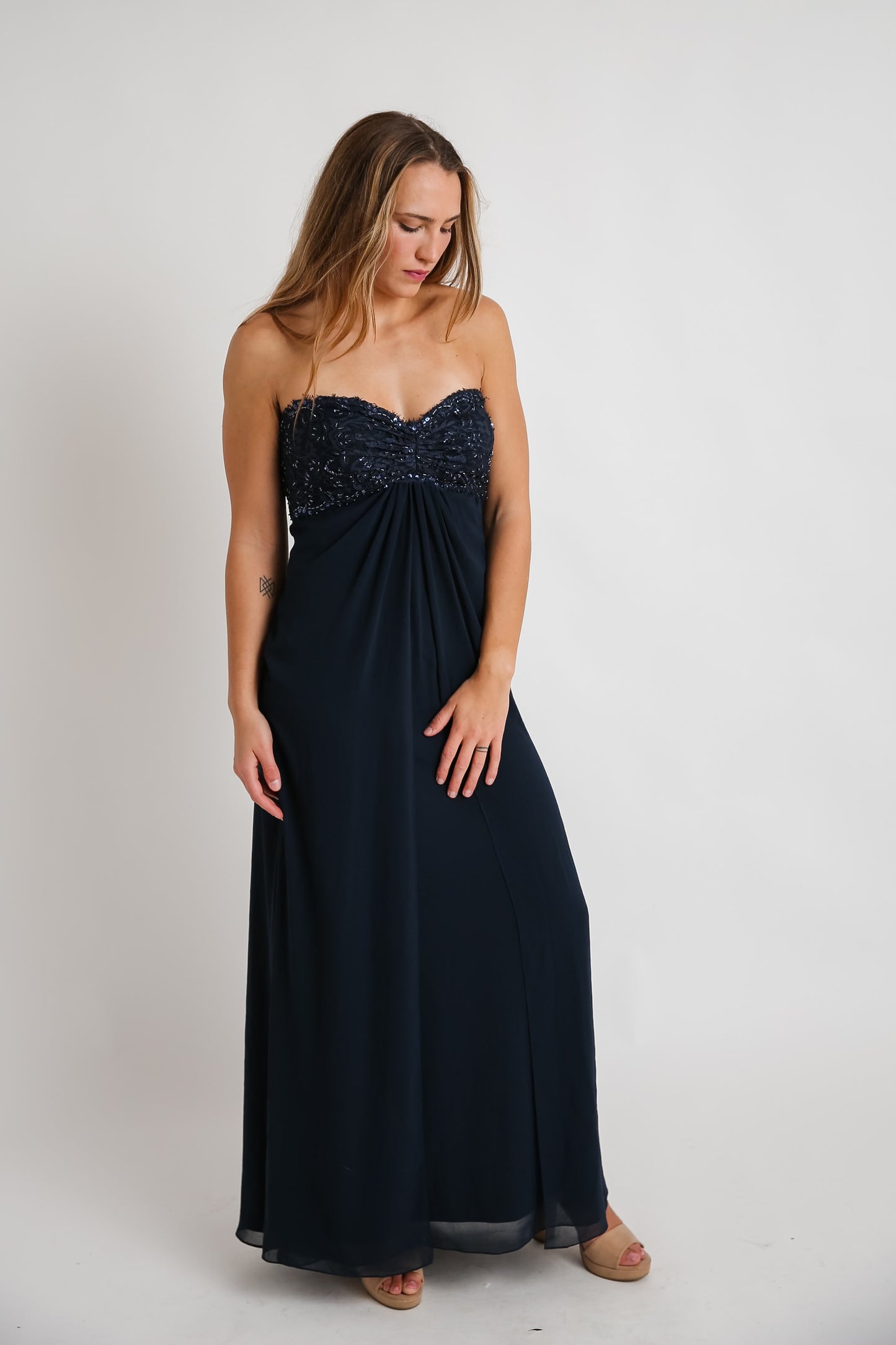 Timeless Strapless Dress Rental - Size XS/2