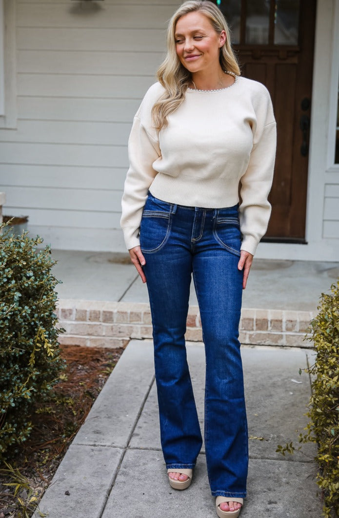 Dear John Jaxtyn High Rise Bootcut Jeans
