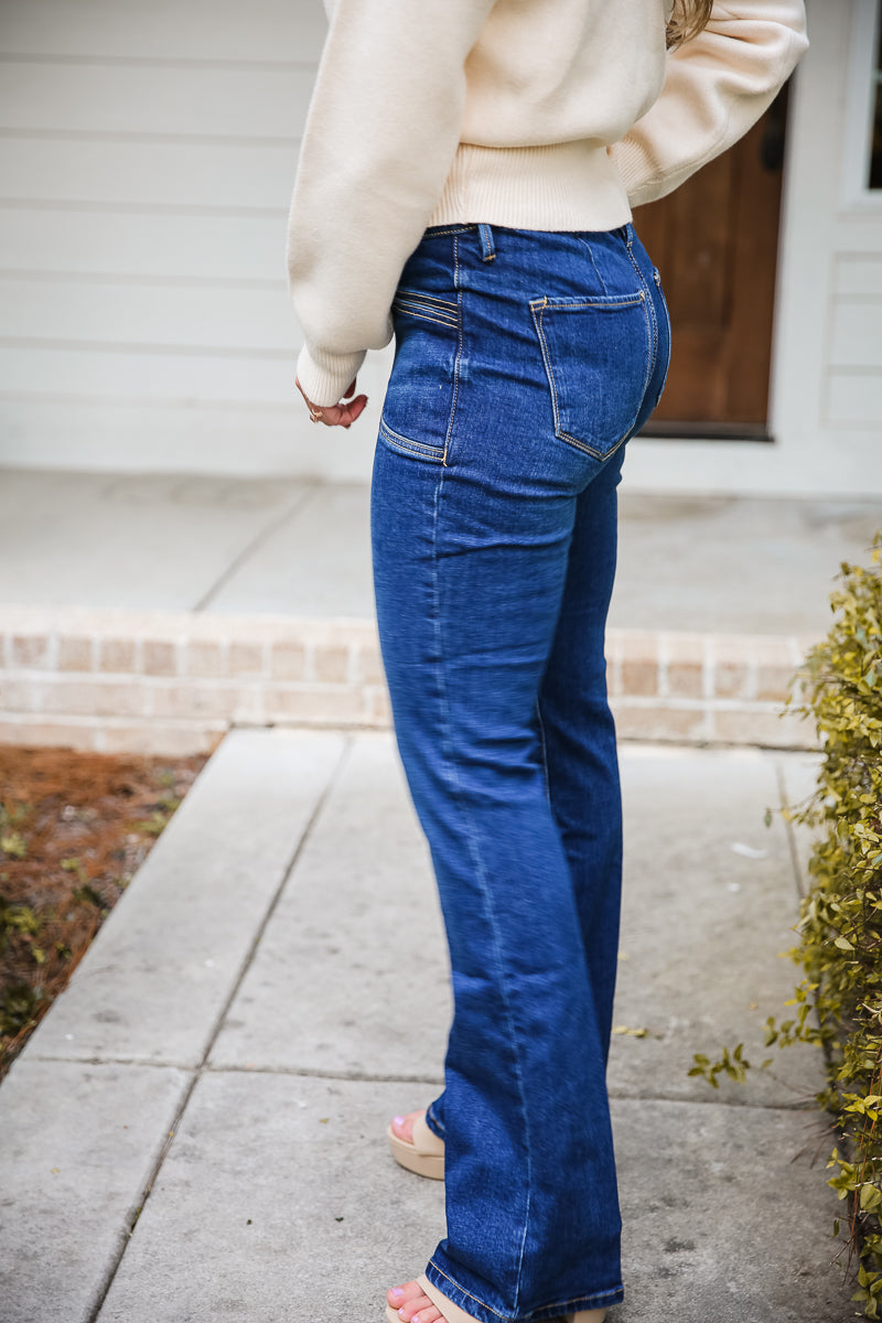 Dear John Jaxtyn High Rise Bootcut Jeans