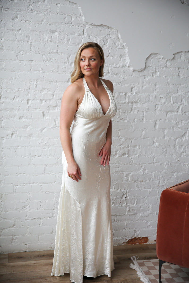 Eleanor Ivory Gown - Size Small (5/6)