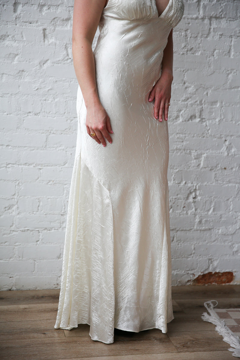 Eleanor Ivory Gown - Size Small (5/6)