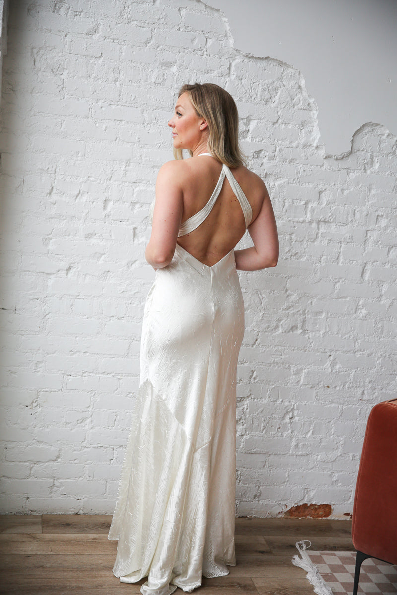 Eleanor Ivory Gown - Size Small (5/6)