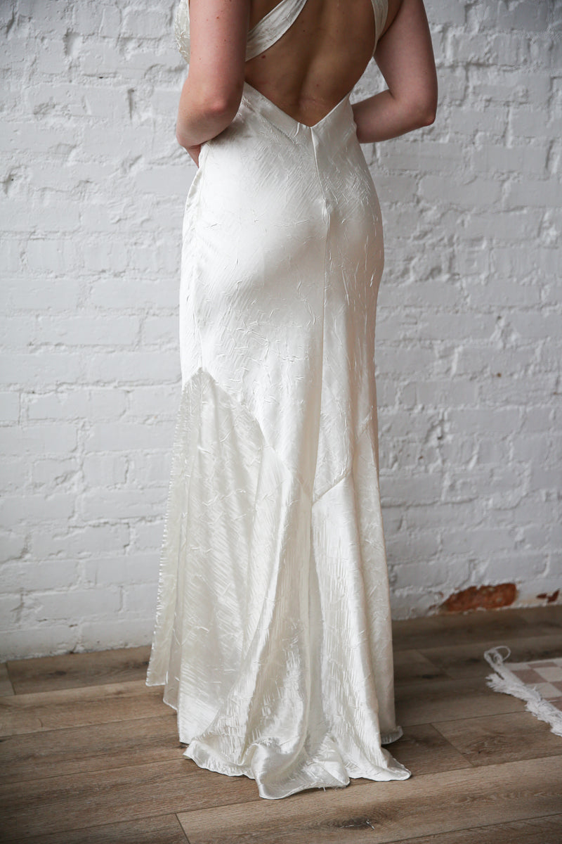 Eleanor Ivory Gown - Size Small (5/6)