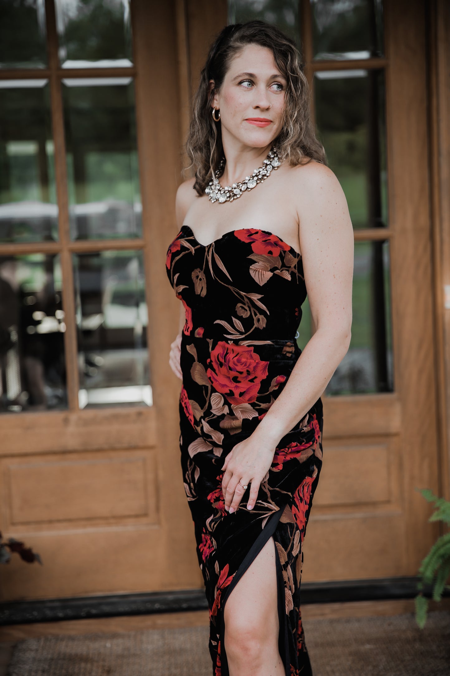 Amanda Velvet Dress Rental - Size Medium