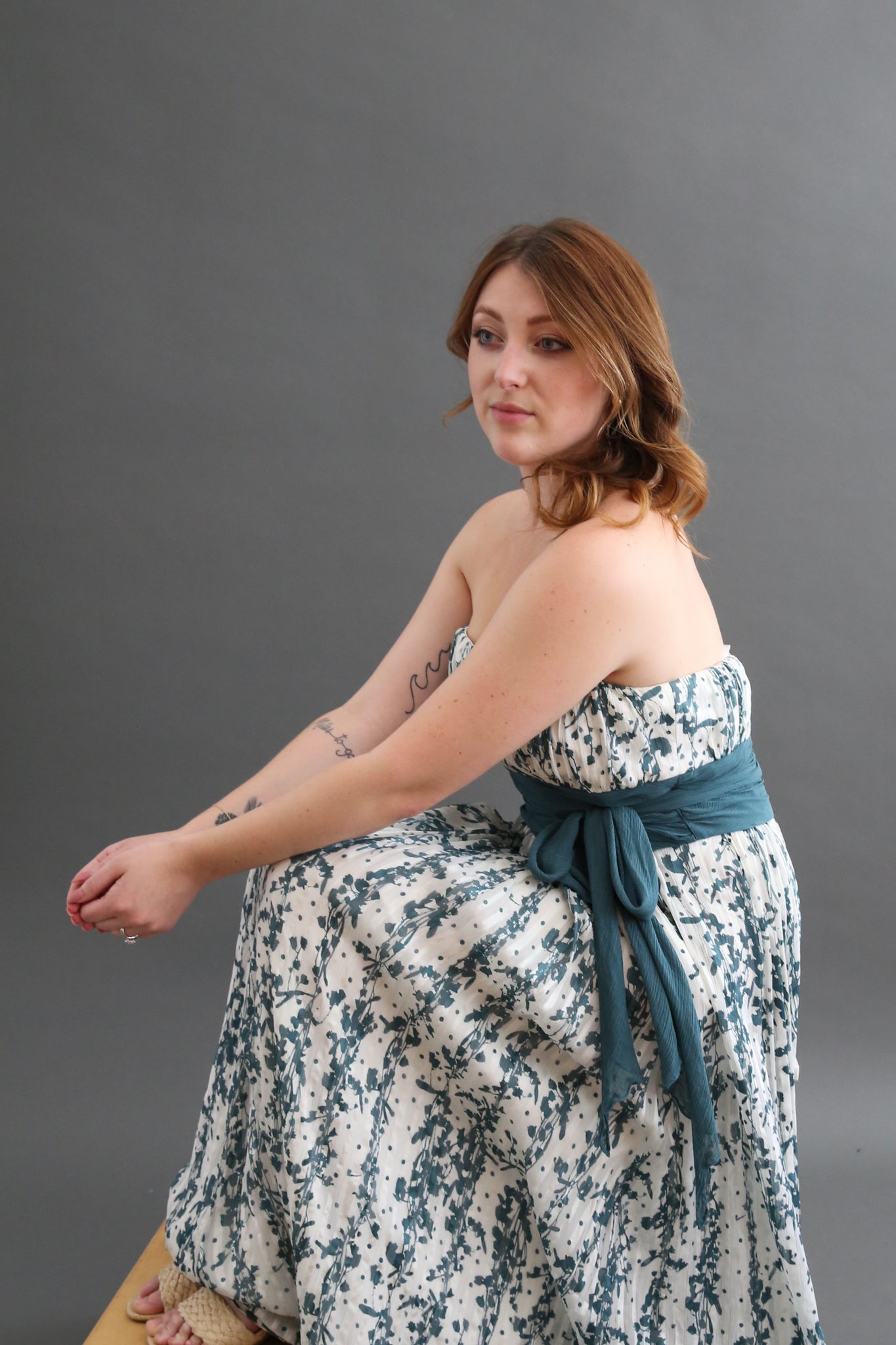 Gone With the Wind Rental Dress / Size 12 - Cotton and Grain