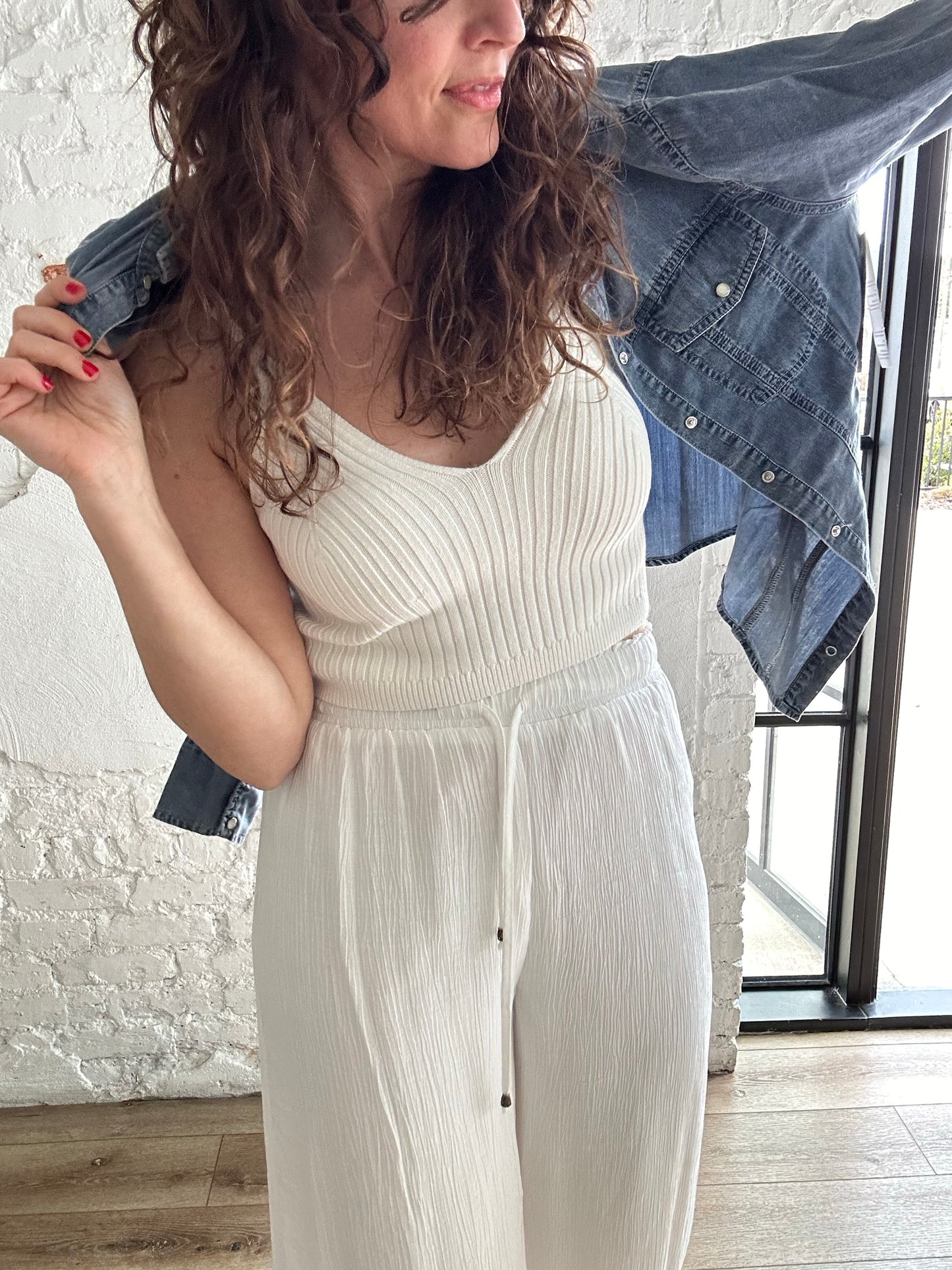 Sweet Ivory Tank Top