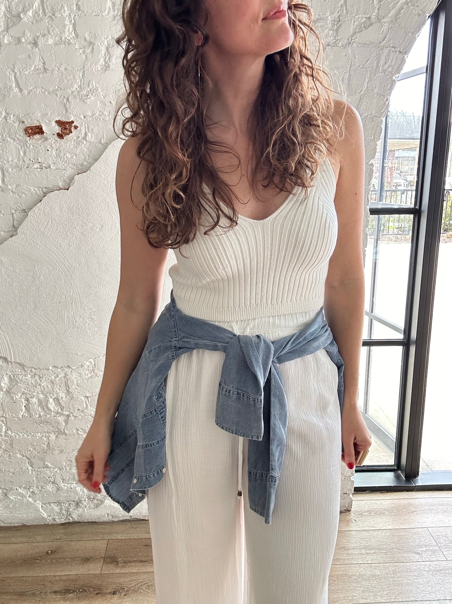 Sweet Ivory Tank Top