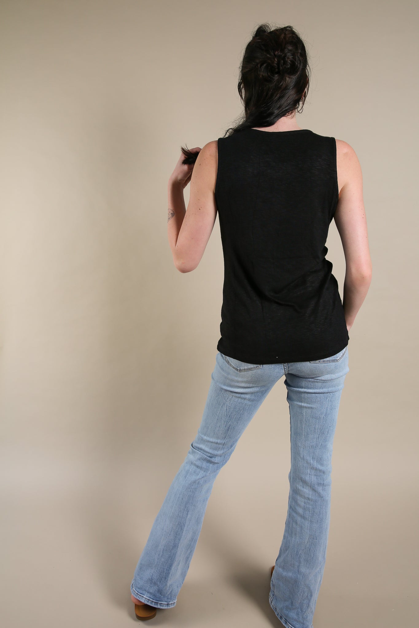 Cut Me Out Top - Cotton and Grain