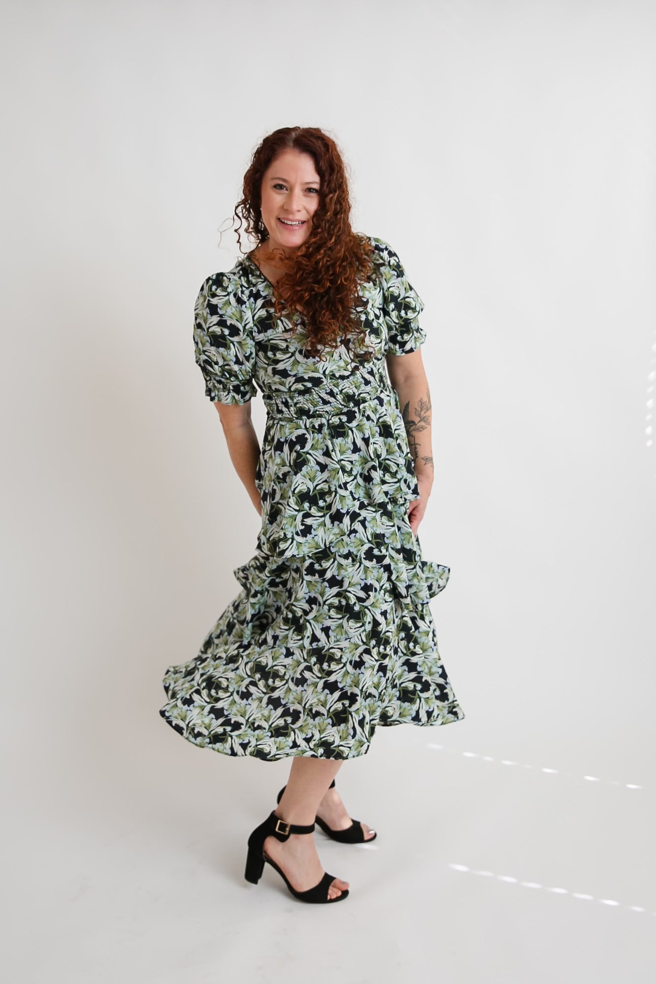 Garden Party Layered Dress Rental - Size Small