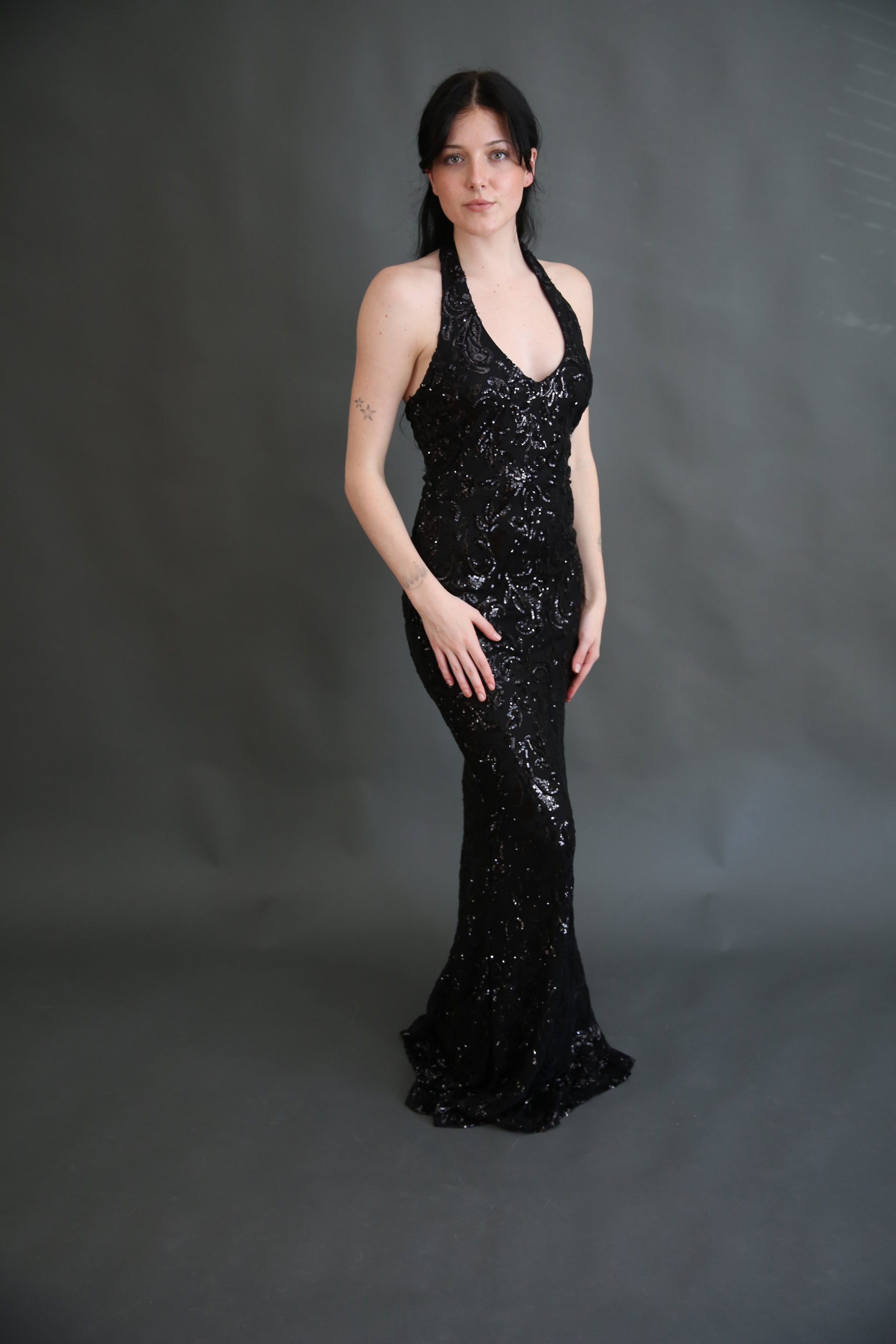 Abigail Mermaid Sequin Dress Rental - Med/Lg DRESSED Rentals Abigail Mermaid Sequin Dress Rental - Med/Lg DRESSED Rentals
