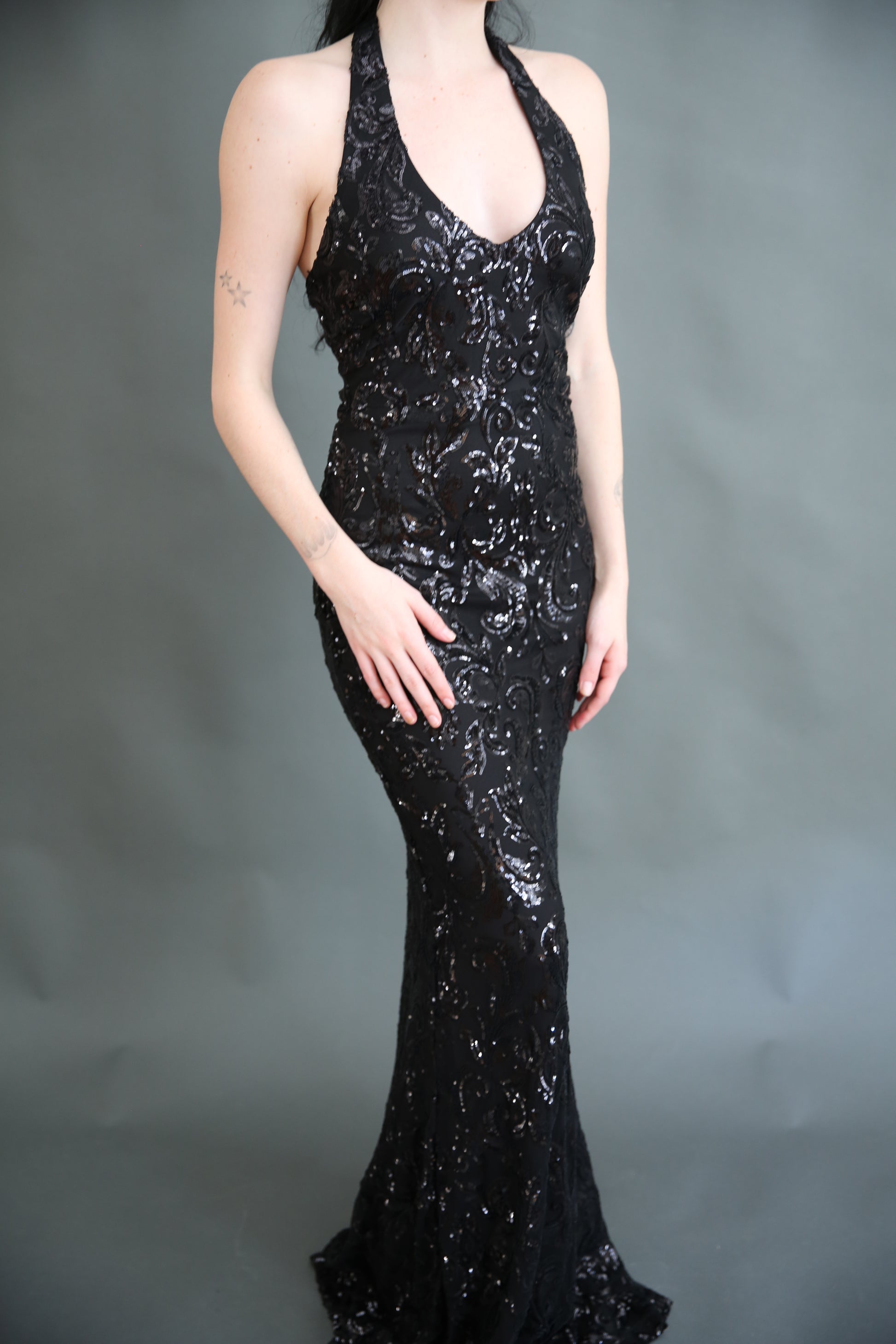 Abigail Mermaid Sequin Dress Rental - Med/Lg DRESSED Rentals Abigail Mermaid Sequin Dress Rental - Med/Lg DRESSED Rentals