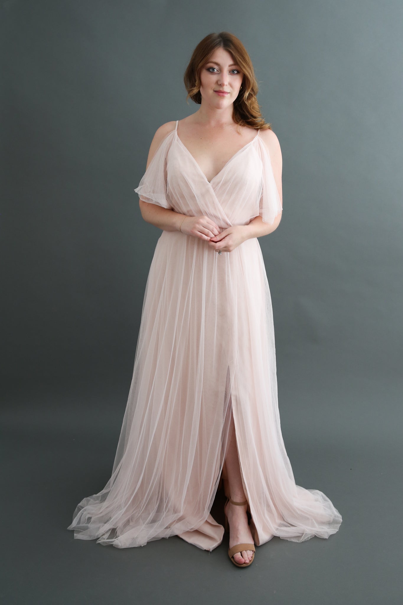 Blush Vintage Style Dress Rental